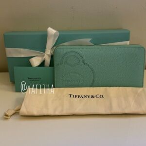 Tiffany & Co. Return To Tiffany Large Zip Around Wallet (NIB)